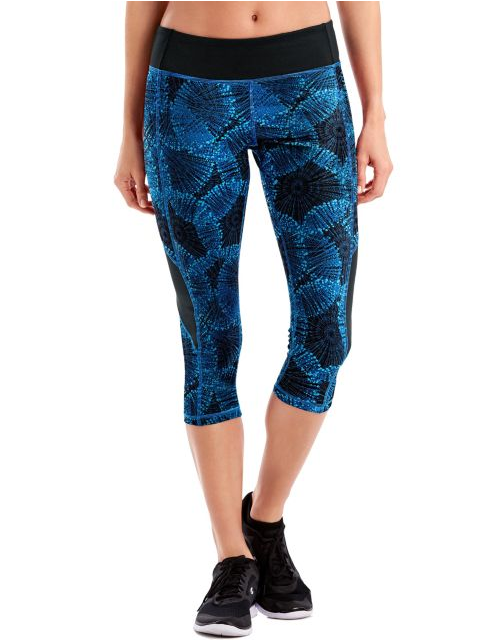 Hanes Sport™ Women's Performance Blocked Capri Leggings O9338