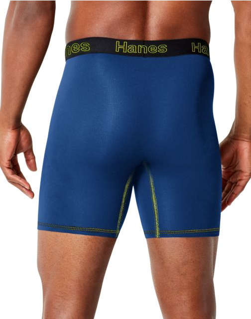 Hanes Men's Comfort Flex Fit® Breathable Mesh Boxer Briefs 3-Pack CFFBP3