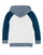 Hanes Boys' Graphic Fleece Colorblock Full Zip Hoodie D266