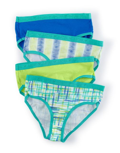 Hanes X-Temp® Girls’ Brief 4-Pack GUBCP4