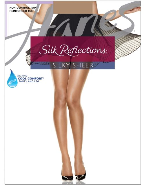 Hanes Silk Reflections Reinforced Toe Pantyhose 716