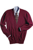 Men's V-Neck Cardigan Sweater 351