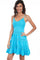 Scully Womens White 100% Cotton Crochet Sleeveless Dress PSL-173