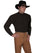 Scully RangeWear Men's 100% Cotton Pleated Insert L/S Western Shirt RW218