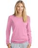 Hanes Women's Long-Sleeve Crewneck T-Shirt O9133