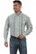 Scully Western Men's 100% Cotton Stripe Long Sleeve Shirt PS-223