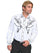 Scully Men's Shirt Western Poly Blend Floral Yoke Stitch Long Sleeve P-706