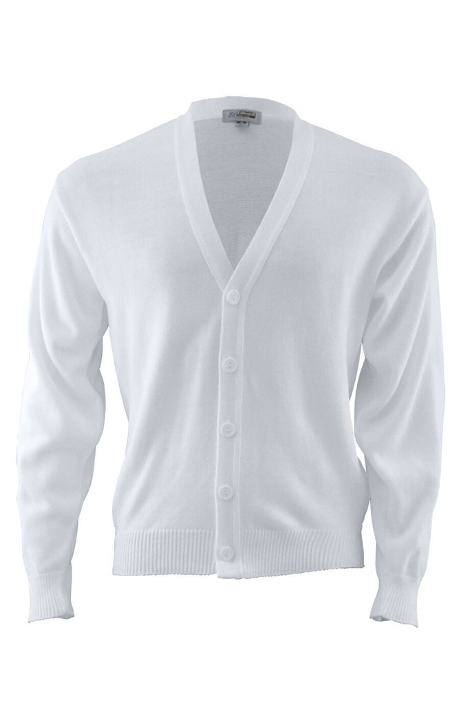 Men's V-Neck Cardigan Sweater 351
