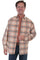 Scully Men's 100% Cotton Cord Plaid Long Sleeve Shirt TR-072