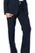 Women's Pinstripe Wool Blend Flat Front Dress Pant 8569