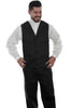 Scully Wahmaker Men's 100% Cotton Herringbone Vest 541714