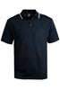 Men's Mesh Polo-Tipped Collar 1575