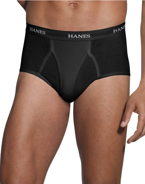Hanes Ultimate Men's TAGLESS® No Ride Up Briefs w/Comfort Flex® Waistband 7764B7