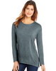 Hanes Women's Lone Sleeve top with Center Back Lace Detail O9349