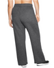 Champion Women Plus Fleece Open Bottom Pant QM4854