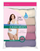 Just My Size Cool Comfort™ High-Waist Women's Cotton Brief Panties 5 Pack 1615C5