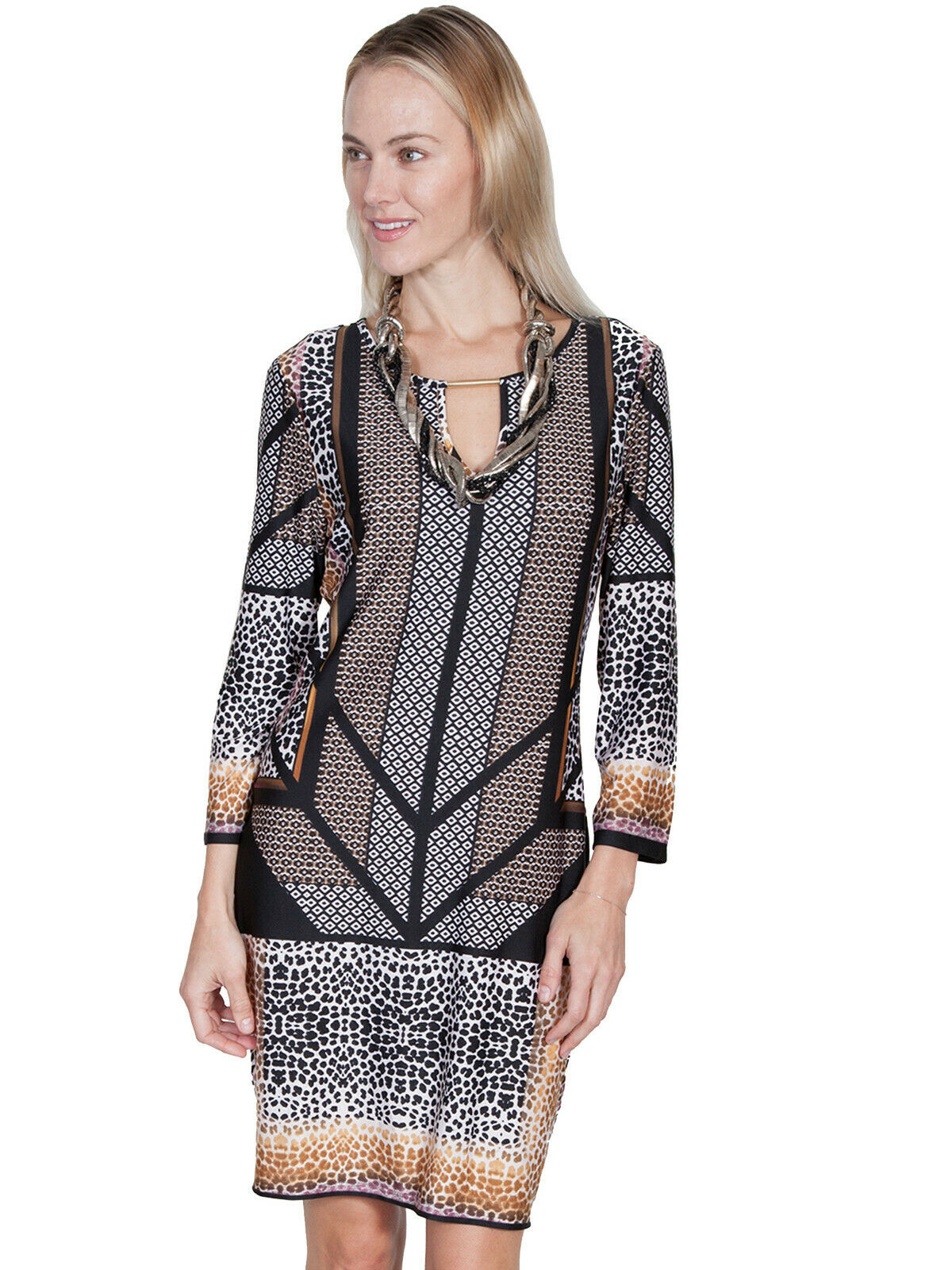 Scully Women's Animal Print Dress E257