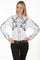 Scully Western Women's Polyester Long Sleeve Rose & Vine Western Shirt PL-671