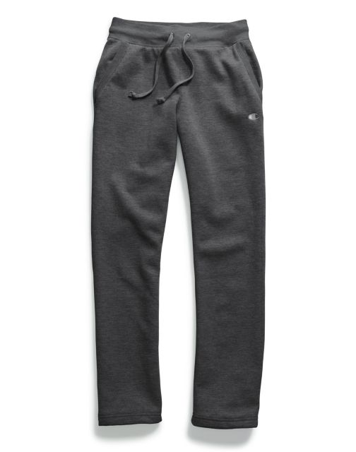 Champion Women Plus Fleece Open Bottom Pant QM4854
