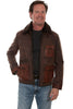 Men's Scully Canvas and Ranch Leather Trim Jacket 1051