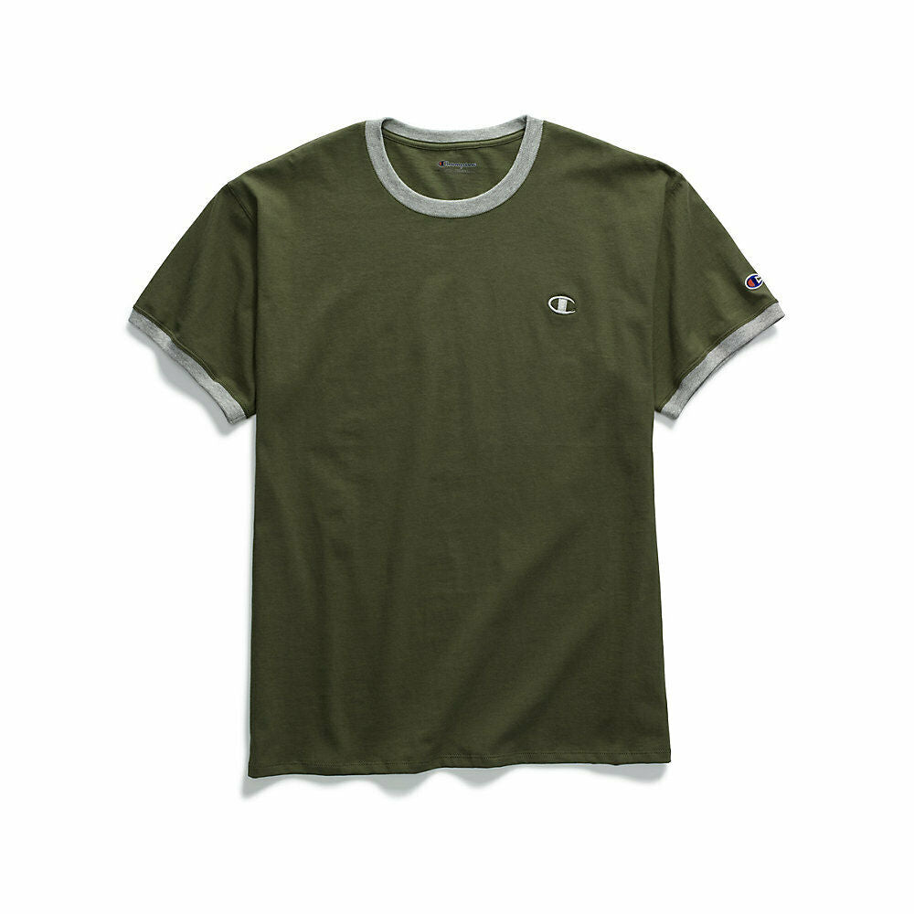 Champion Men's Classic Jersey Ringer Tee T0220