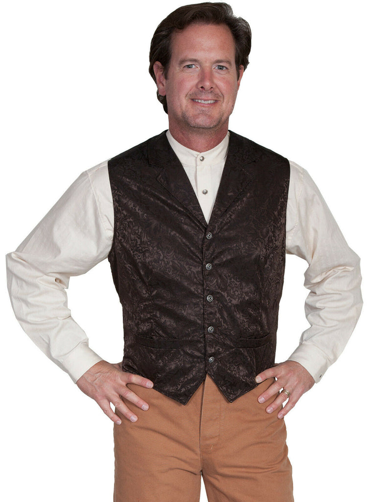 Scully Wahmaker Men's Big & Tall 100% Silk Exquisite Big Vest 535354X