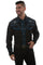 Scully Big Men's Poly/Rayon Western Cross Long Sleeve Shirt P-882X