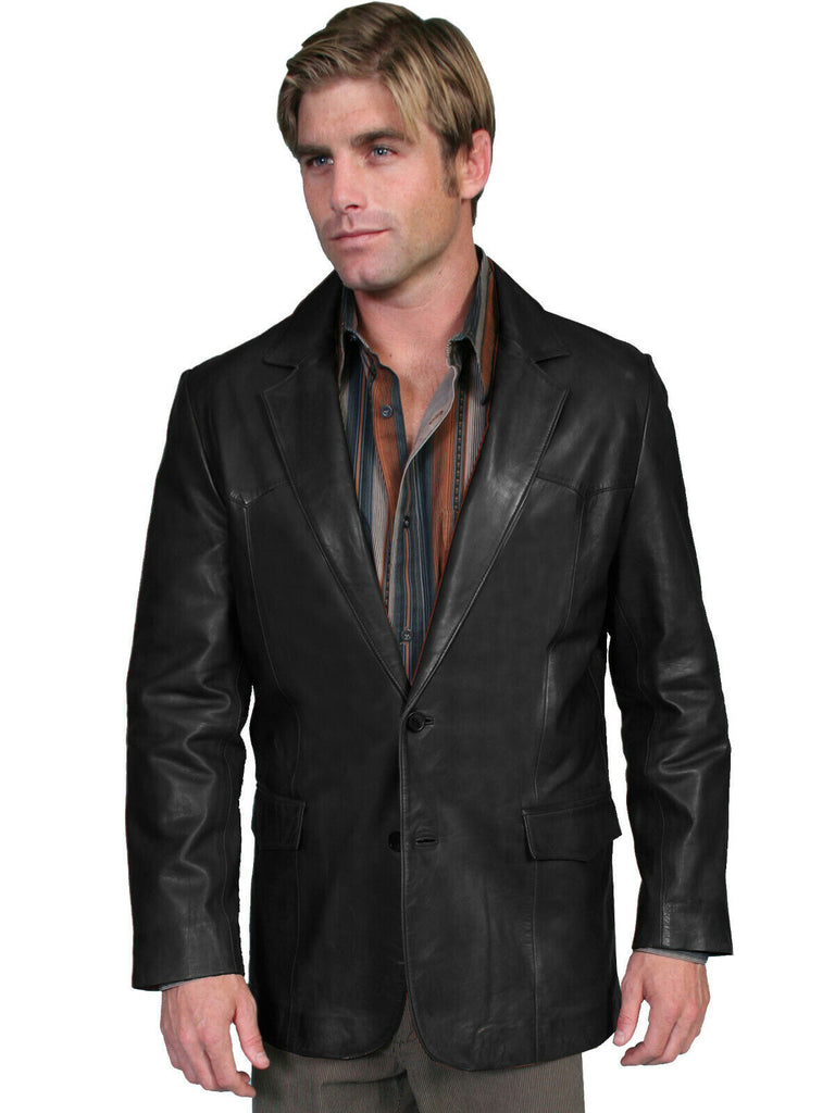 Scully Leather Men's Western Lambskin Blazer 501