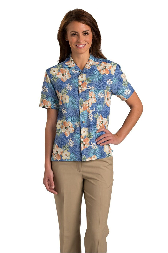 Tropical Hibiscus Camp Shirt Unisex 1035