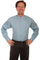 Scully Men's Cotton Print Shirt 3X-4X RW302X