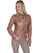 Scully Women's Leather Quilted Racer Jacket L252