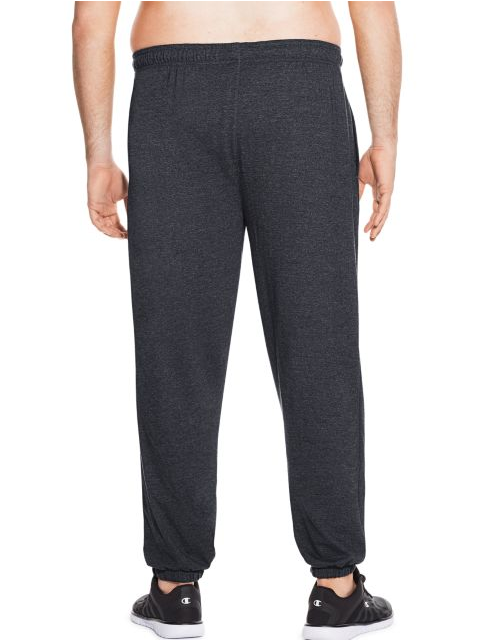 Champion Big & Tall Men's Jersey Pants with Elastic Bottom CH306