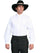 Scully Wahmaker Big Men's 100% Cotton Long Sleeve Banker Western Shirt 568350X
