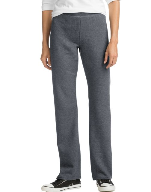 Hanes ComfortSoft™ EcoSmart® Women's Open Leg Fleece Sweatpants O4629