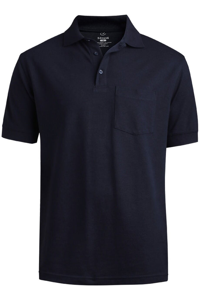 Cotton Pique Polo with Pocket Unisex 1535