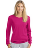Hanes Women's Long-Sleeve Crewneck T-Shirt O9133