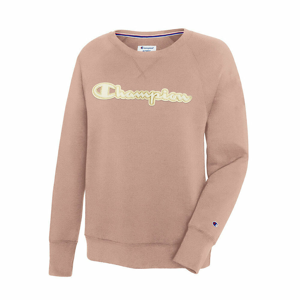 Champion Women's Powerblend® Fleece Crew, Chainstitch Logo GF567 Y07970