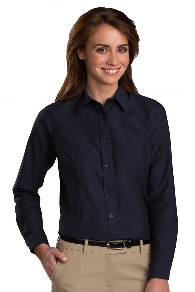 Oxford Long Sleeve Shirt Ladies 5078