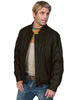 Scully Leather Men's Premium Lambskin Zip Front Jacket 978