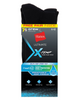 Hanes Ultimate™ X-Temp® FreshIQ™ Men's Crew Black 7-Pack UL117