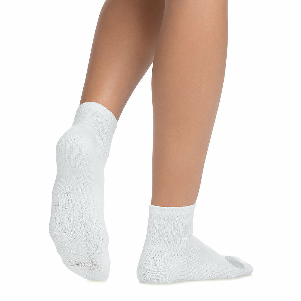 Hanes Women's Cool Comfort® Ankle Socks Extended Sizes 8-12, 6-Pack 681V6P