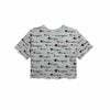 Champion Life&reg; Women Crop Tee, Allover Logo Print C