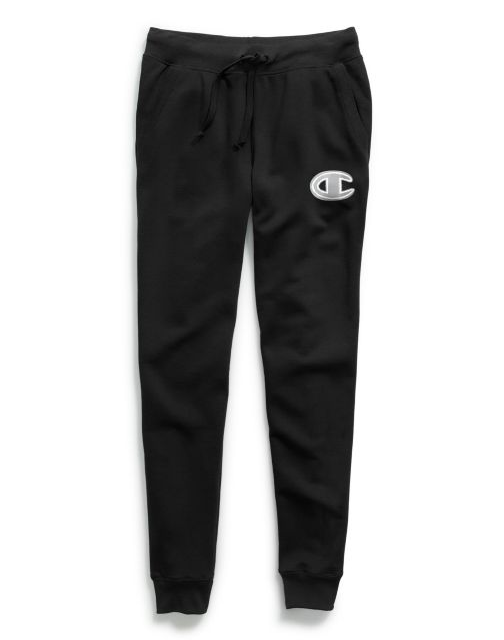 Champion Women's Powerblend® Fleece Joggers, Chainstitch C Logo GF937 Y07971