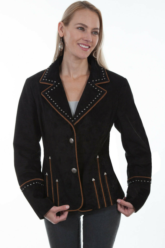 Scully Women's Suede Western Arrowheads Jacket L1015