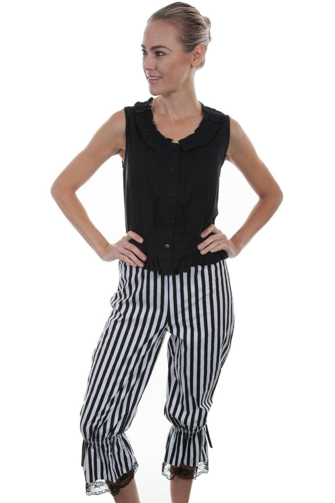 Scully Rangewear Women's Cotton Blend Ruffles Striped Bloomers RW571