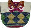 Scully Woven Large Oval Base Handbag B300