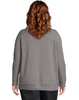 JMS French Terry Side Zip Graphic Crew Sweatshirt OJ943