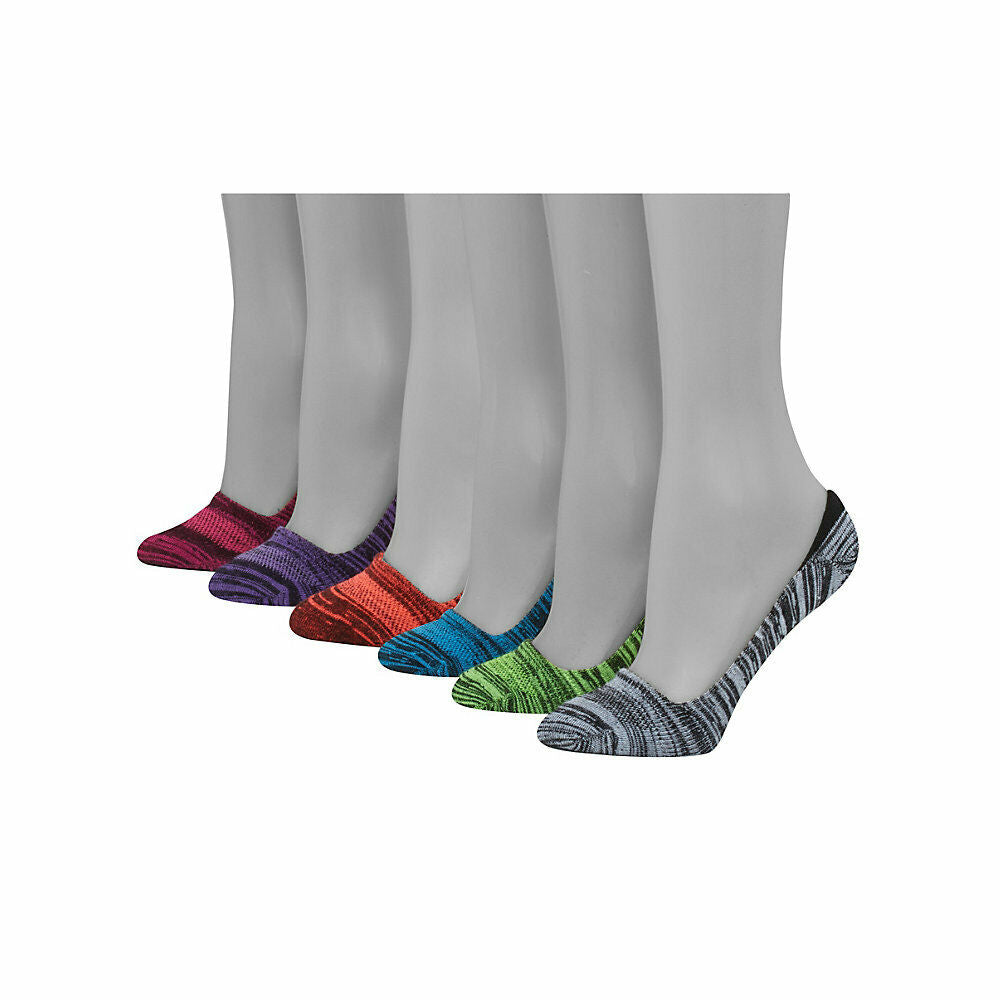 Hanes Women's Invisible Comfort Ballerina Liner 6-Pack HC726B