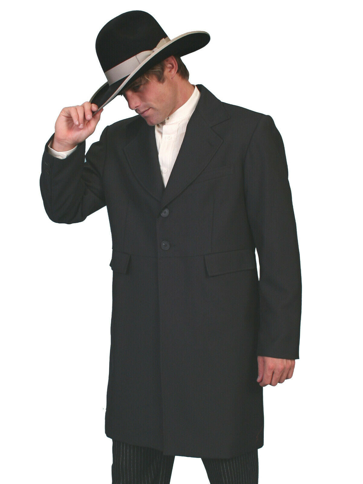 Scully Wahmaker Men's Big & Tall Wool Blend Original Frock Coat 538489LX