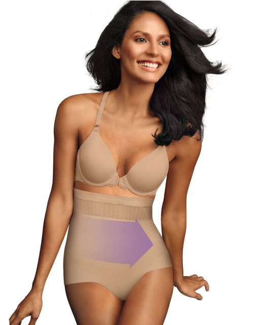 Maidenform Stay Put Hi Waist Brief DM0040